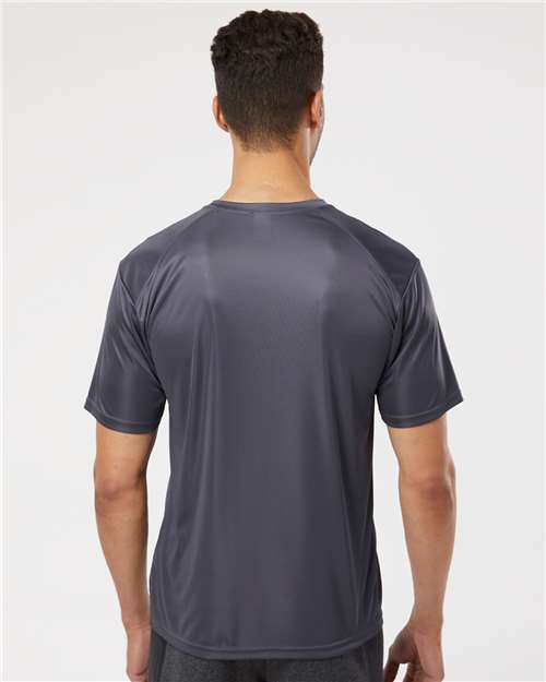 Paragon 200 Unisex Islander Performance T-Shirt - Graphite - model back