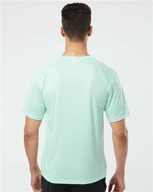 Paragon 200 Unisex Islander Performance T-Shirt - Mint Green - model back