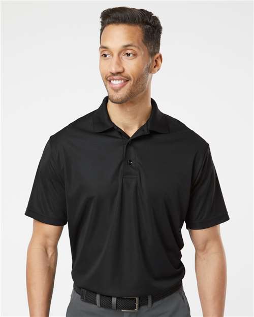 Paragon 500 Men's Sebring Performance Polo - Black - model front