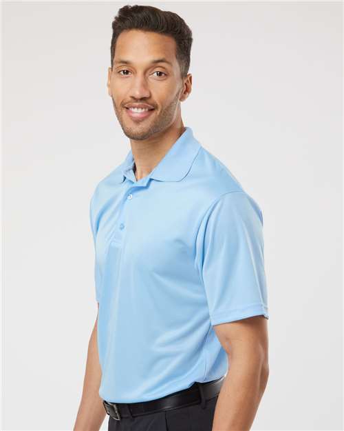 Paragon 500 Men's Sebring Performance Polo - Blue Mist - model side