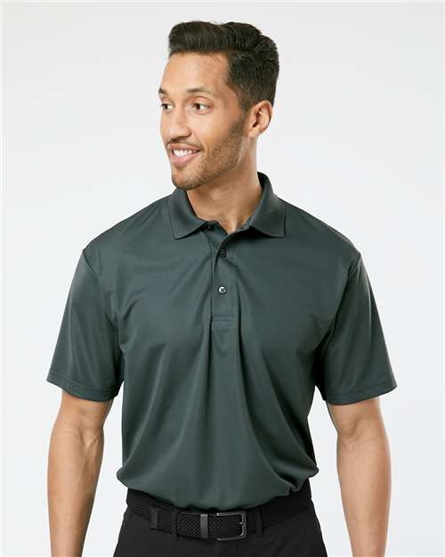 Paragon 500 Men's Sebring Performance Polo - Carbon - model front