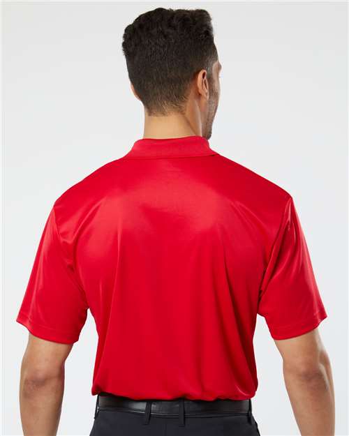 Paragon 500 Men's Sebring Performance Polo - Deep Red - model back