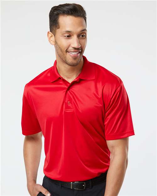Paragon 500 Men's Sebring Performance Polo - Deep Red - model front