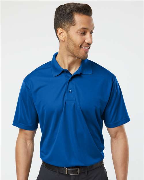 Paragon 500 Men's Sebring Performance Polo - Deep Royal - model front