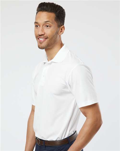 Paragon 500 Men's Sebring Performance Polo - White - model side