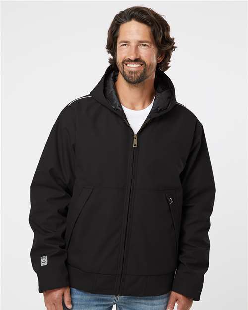DRI DUCK 5328 Men's Rubicon Jacket - Black - model front