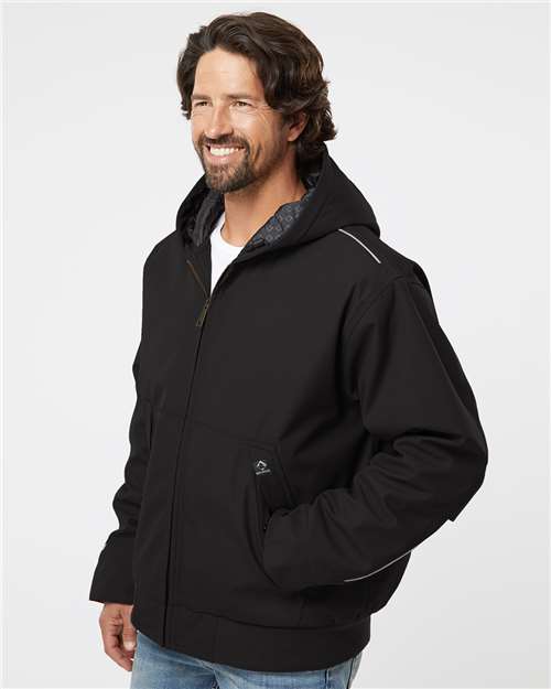 DRI DUCK 5328 Men's Rubicon Jacket - Black - model side