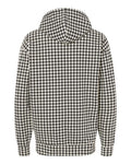 Independent Trading Co. IND4000 Heavyweight Hooded Sweatshirt - Houndstooth - back