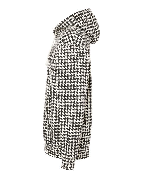 Independent Trading Co. IND4000 Heavyweight Hooded Sweatshirt - Houndstooth - side