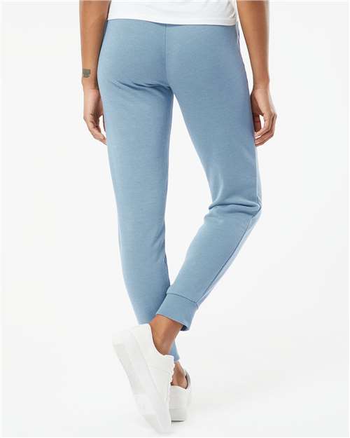 Independent Trading Co. PRM20PNT Women's California Wave Wash Sweatpants - Misty Blue - model back