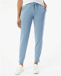 Independent Trading Co. PRM20PNT Women's California Wave Wash Sweatpants - Misty Blue - model front