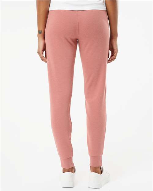 Independent Trading Co. PRM20PNT Women's California Wave Wash Sweatpants - Dusty Rose - model back
