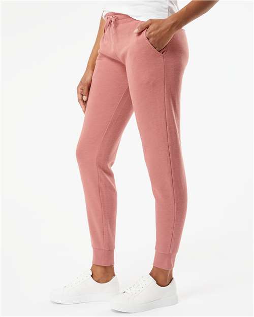 Independent Trading Co. PRM20PNT Women's California Wave Wash Sweatpants - Dusty Rose - model side