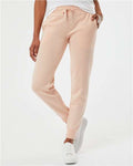 Independent Trading Co. PRM20PNT Women's California Wave Wash Sweatpants - Blush - model front