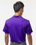 Paragon 100 Men's Saratoga Performance Mini Mesh Polo - Purple - model back