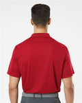 Paragon 100 Men's Saratoga Performance Mini Mesh Polo - Cardinal - model back