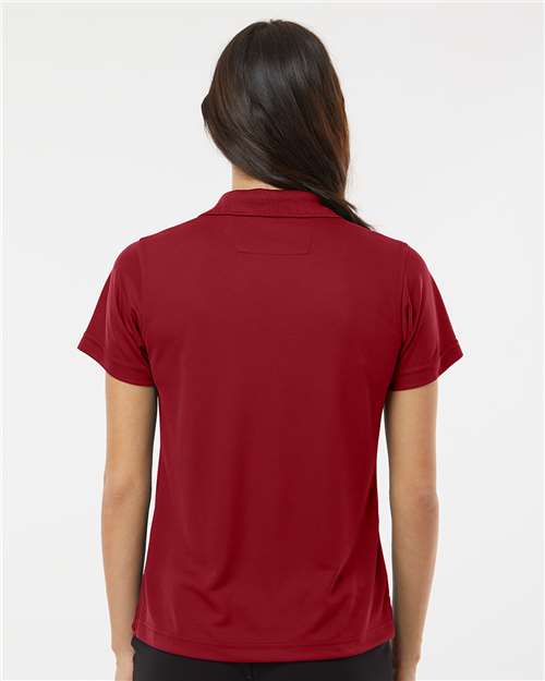 Paragon 104 Women's Saratoga Performance Mini Mesh Polo - Cardinal - model back