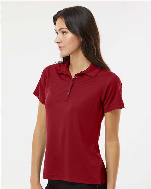 Paragon 104 Women's Saratoga Performance Mini Mesh Polo - Cardinal - model side