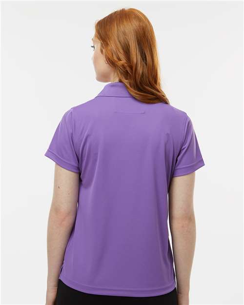 Paragon 104 Women's Saratoga Performance Mini Mesh Polo - Grape - model back