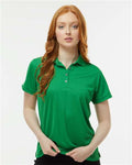 Paragon 104 Women's Saratoga Performance Mini Mesh Polo - Kelly - model front