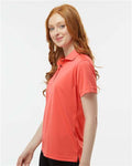 Paragon 104 Women's Saratoga Performance Mini Mesh Polo - Melon - model side