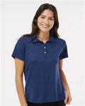 Paragon 104 Women's Saratoga Performance Mini Mesh Polo - Navy - model front