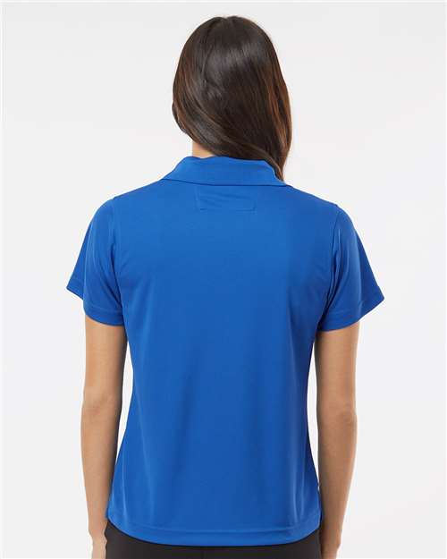 Paragon 104 Women's Saratoga Performance Mini Mesh Polo - Royal - model back