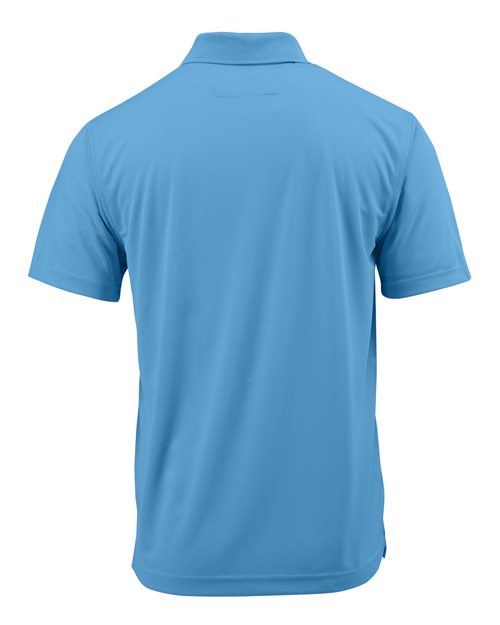 Paragon 108Y Youth Saratoga Performance Mini Mesh Polo - Bimini Blue - back