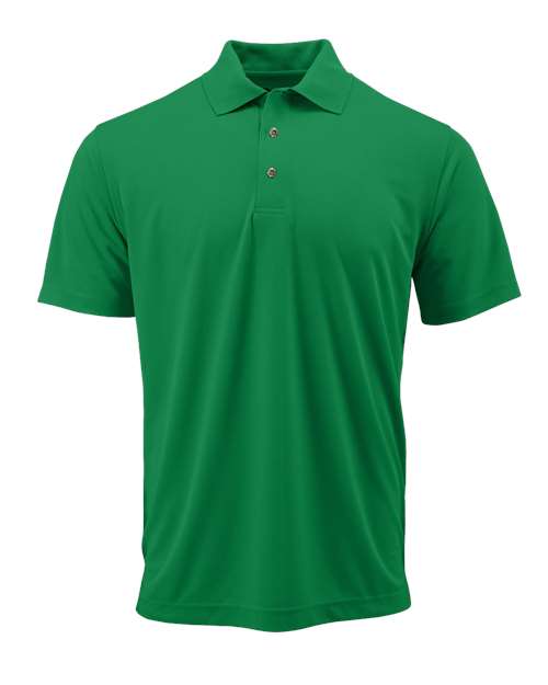 Paragon 108Y Youth Saratoga Performance Mini Mesh Polo - Kelly - front