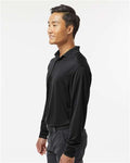 Paragon 110 Men's Prescott Long Sleeve Polo - Black - model side