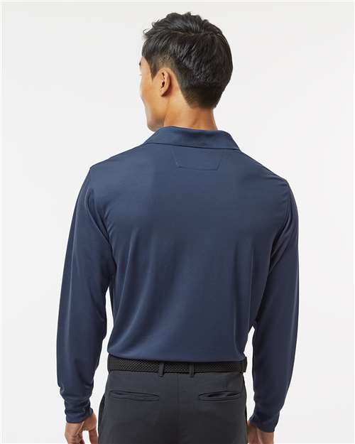 Paragon 110 Men's Prescott Long Sleeve Polo - Navy - model back