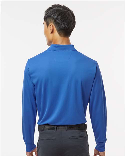 Paragon 110 Men's Prescott Long Sleeve Polo - Royal - model back