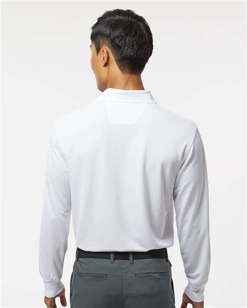 Paragon 110 Men's Prescott Long Sleeve Polo - White - model back