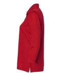 Paragon 120 Women's Lady Palm Three-Quarter Sleeve Polo - Red - side