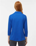 Paragon 120 Women's Lady Palm Three-Quarter Sleeve Polo - Royal - model back