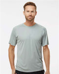 Paragon 200 Unisex Islander Performance T-Shirt - Medium Grey - model front