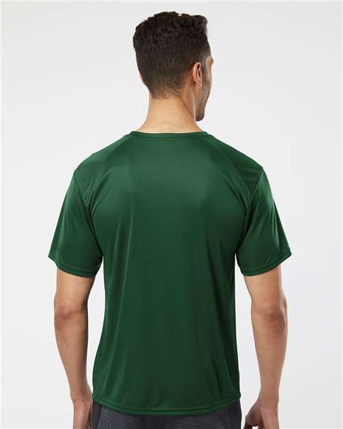 Paragon 200 Unisex Islander Performance T-Shirt - Hunter Green - model back