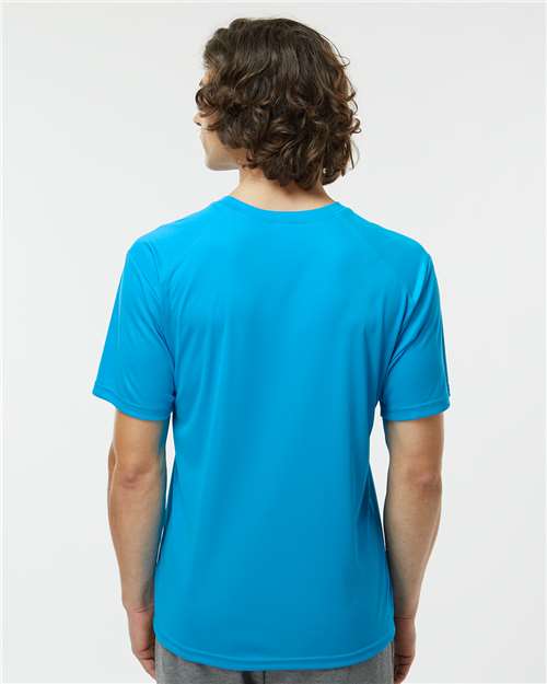 Paragon 200 Unisex Islander Performance T-Shirt - Turquoise - model back