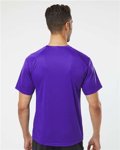Paragon 200 Unisex Islander Performance T-Shirt - Purple - model back