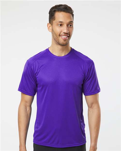 Paragon 200 Unisex Islander Performance T-Shirt - Purple - model front