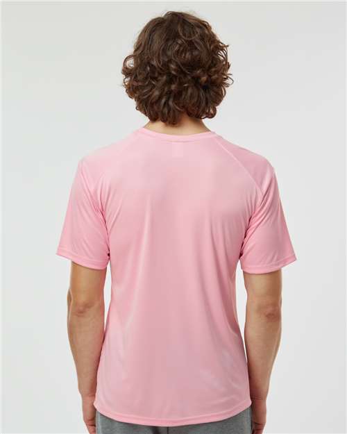 Paragon 200 Unisex Islander Performance T-Shirt - Charity Pink - model back