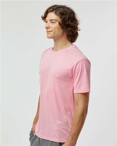 Paragon 200 Unisex Islander Performance T-Shirt - Charity Pink - model side
