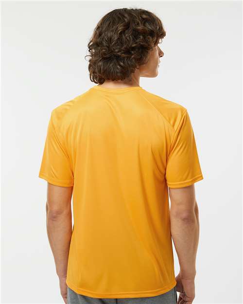 Paragon 200 Unisex Islander Performance T-Shirt - Gold - model back