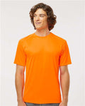 Paragon 200 Unisex Islander Performance T-Shirt - Neon Orange - model front