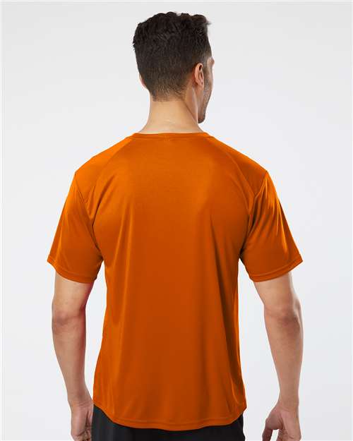 Paragon 200 Unisex Islander Performance T-Shirt - Orange - model back