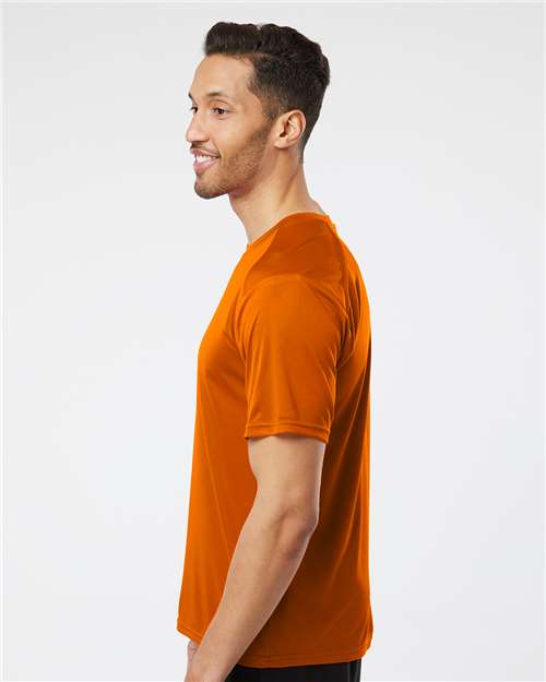 Paragon 200 Unisex Islander Performance T-Shirt - Orange - model side
