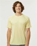 Paragon 200 Unisex Islander Performance T-Shirt - Pale Yellow - model front