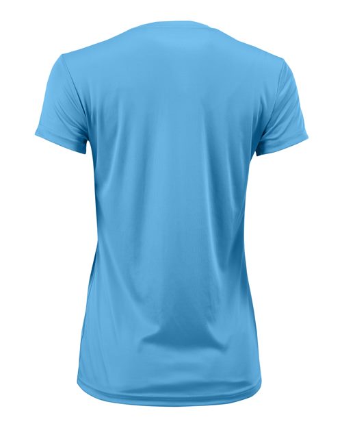 Paragon 203 Women's Vera V-Neck T-Shirt - Bimini Blue - back
