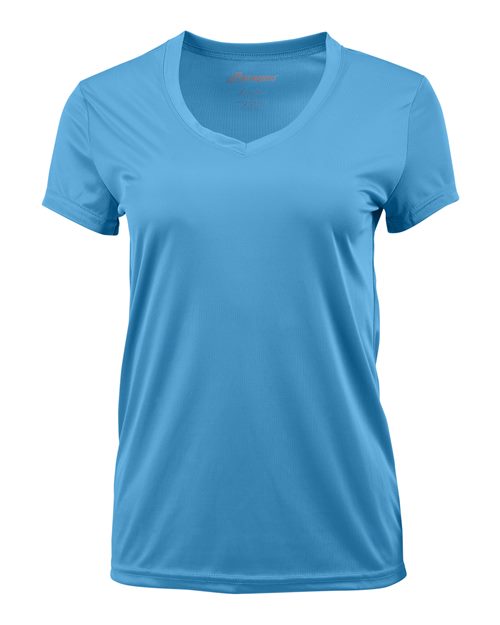 Paragon 203 Women's Vera V-Neck T-Shirt - Bimini Blue - front