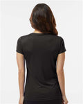 Paragon 203 Women's Vera V-Neck T-Shirt - Black - model back